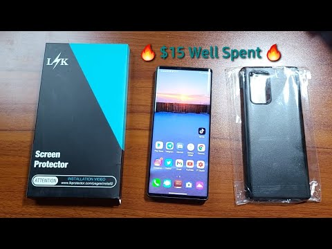 Fresh new setup for my LG Wing 5G! I'm ready now! 🔥