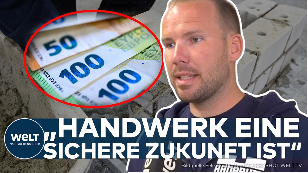 HANDWERKS-BOOM: Deutschland will wieder anpacken! Dachdeckerbetrieb erlebt riesigen Bewerberansturm