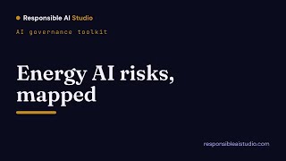 Energy AI Risk Register Mapped to Law — EU AI Act & NIS2