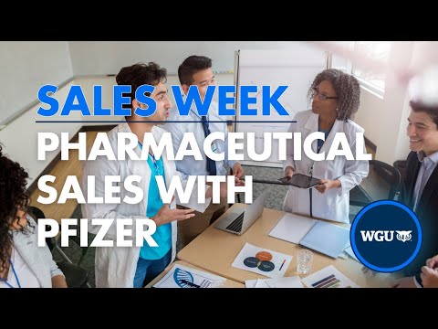 WGU Sales Week: Pharmaceutical Sales featuring Michael Wallace at Pfizer