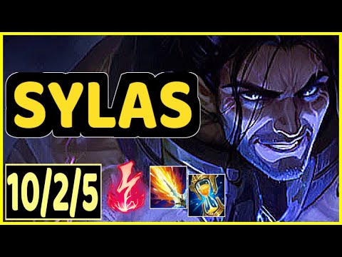 SYLAS VS AHRI - 10/2/5 KDA MID GAMEPLAY CHALLENGER I