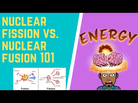 How to Explain Nuclear Fission vs Nuclear Fusion 101