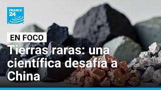Joven científica logra gran avance en el reciclaje de tierras raras • FRANCE 24 Español