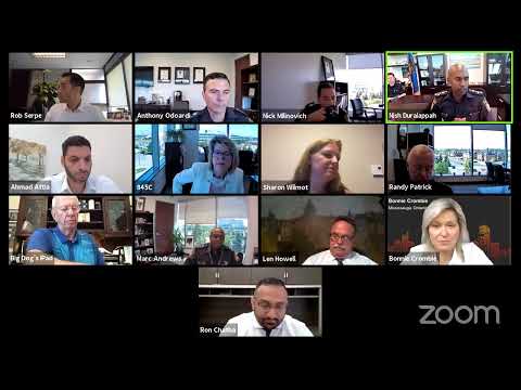 Peel Police Services Board Meeting August 21, 2020