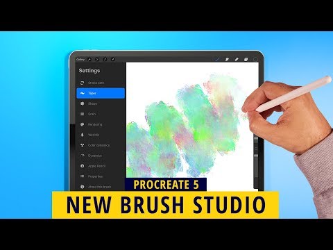 PROCREATE 5 HANDS-ON: New Brush Studio & Color Dynamics!