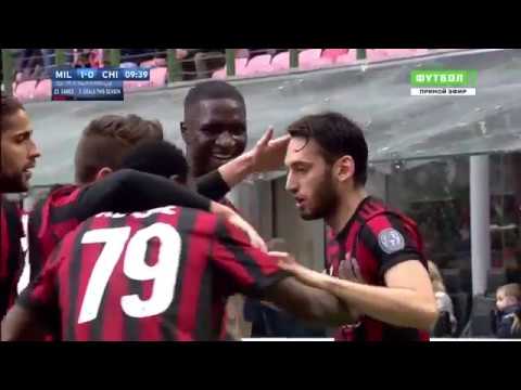 Highlights AC Milan 3-2 Chievo 18/03/2018