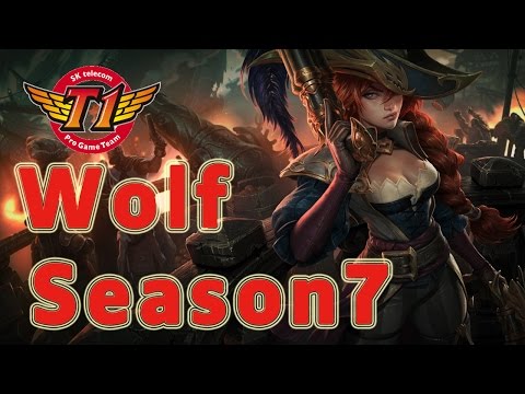 SKT T1 Wolf Miss Fortune Support vs Zyra Patch 7.1