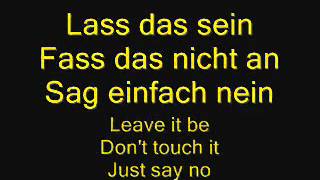 RAMMSTEIN - BUCKSTABU (LYRICS AND ENGL. TRANS.)