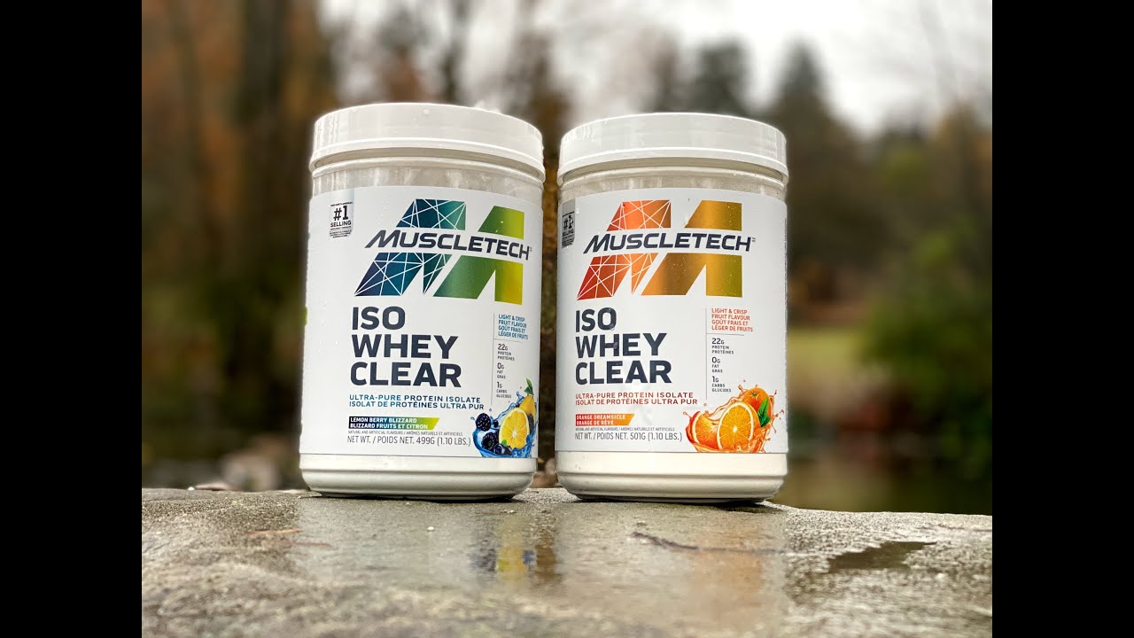 Supplement Review - MuscleTech ISO WHEY CLEAR