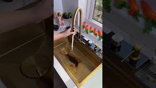 Why Smart Waterfall Sinks Are the Future of Kitchen Design ( # 2368  ) ▶️Gold Stream  Kitchen Sink