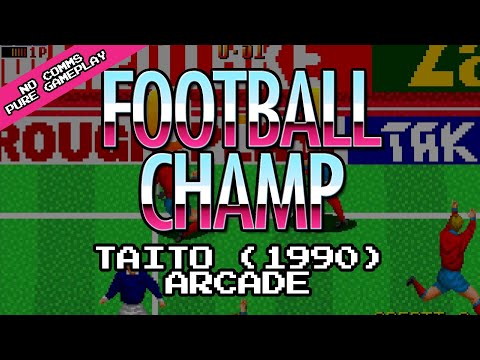 Football Champ | Taito | Arcade | 1990 (No Commentary)