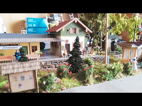 Modellbahn HO 2021.. Station diorama and bus stop from the rural environment 🙂