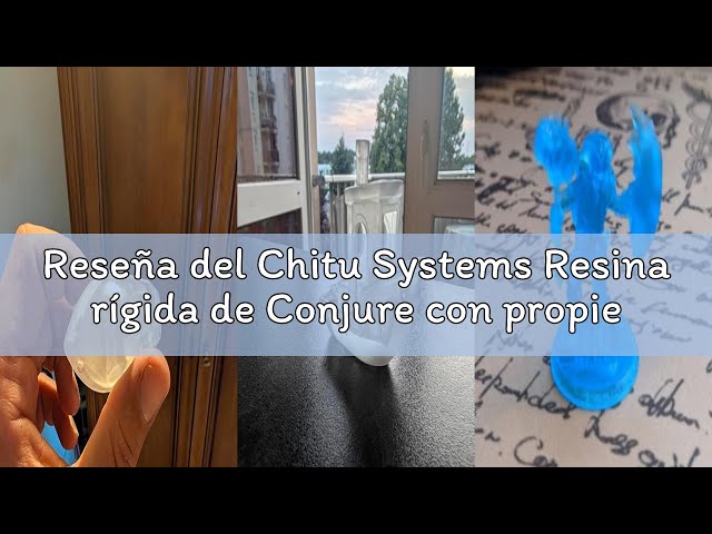 Vídeo relacionado con Chitu Systems Resina rígida de Conjure con propiedades similares a la ingeniería para gadgets funcionales, impresión de resina, baja contracción para figura articulada LCD 3D (gris, 2000 g)