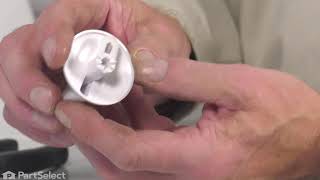 GE Washer Repair — How to Replace the Timer Knob (GE # WH01X10314)