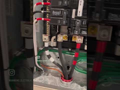 THIS IS HOW TO WIRE AN ELECTRICAL PANEL! #oddlysatisfying