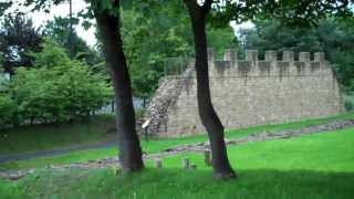 preview picture of video 'The Roman Wall at Segedunum (Wallsend), UK'
