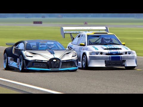 Bugatti Divo vs Ford Cosworth Monster - Highlands