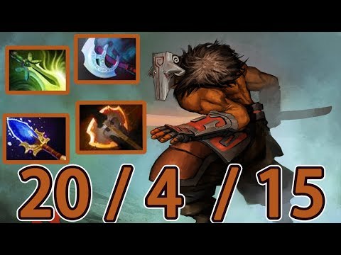 Pro Juggernaut  with Aghanim's Sceptre Dota2 7.25