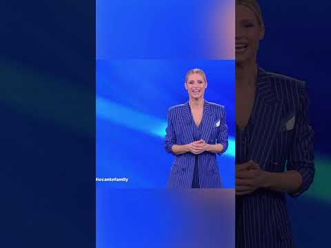 "She chose them as her coaches." Io Canto Family, Michelle Hunziker took... #shorts