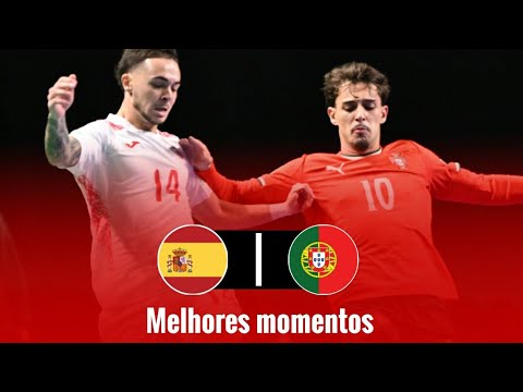 Portugal vs Espanha - Final UEFA Futsal Euro sub19 - Melhores momentos 