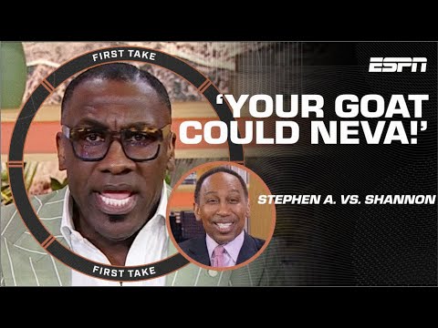 ???? YOUR GOAT COULD NEVA! ???? Shannon Sharpe & Stephen A.’s HEATED Lakers debate | First Take