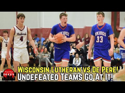 Undefeated Wisconsin Lutheran And De Pere GO AT IT! Kon Knueppel Drops 38!