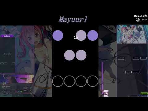 Gem's Nightcore Pack 1 // [4K] [1.32]Silent Siren - Routine // 92.60% 733K 232bpm Quads xd