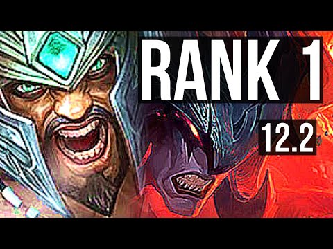 TRYNDA vs AATROX (TOP) (DEFEAT) | Rank 1, Rank 1 Trynda, 7 solo kills | BR Challenger | 12.2