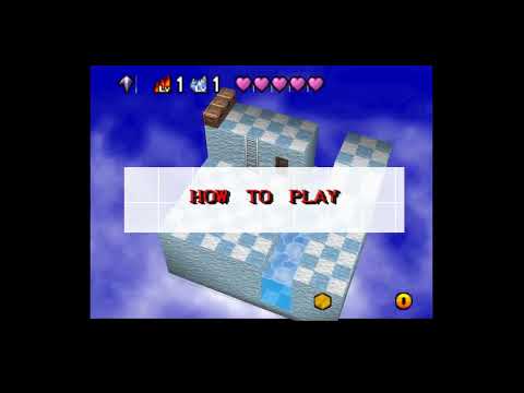 Bomberman 64 The Second Attack! (N64) - Tutorial Mode Glitch All Elemental Bombs
