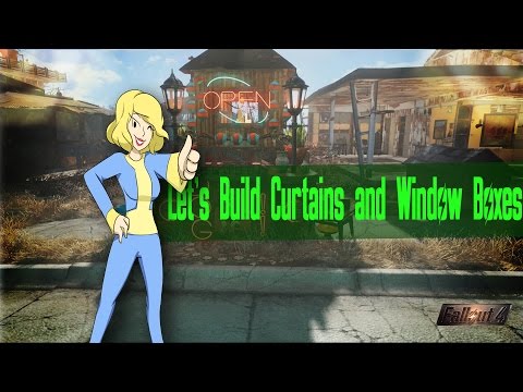 Let's Build Curtains and Window Boxes!