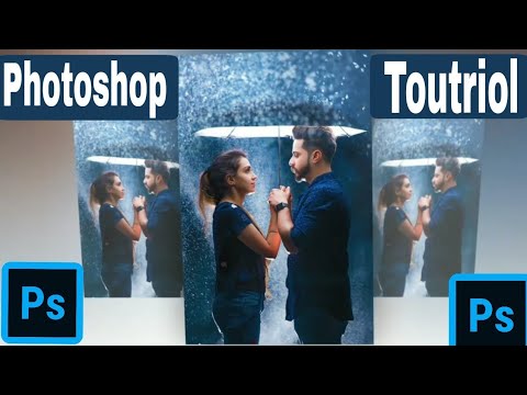 Photoshop Lightroom Toutriol || How to Edit Pre-wedding Rain Photo ||