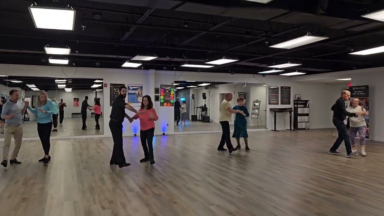 Look at that elegant Waltz Group Class!