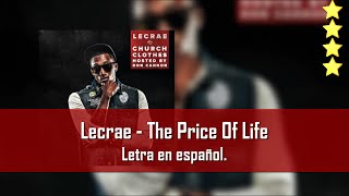 Lecrae - The price of life. Subtitulos en español.