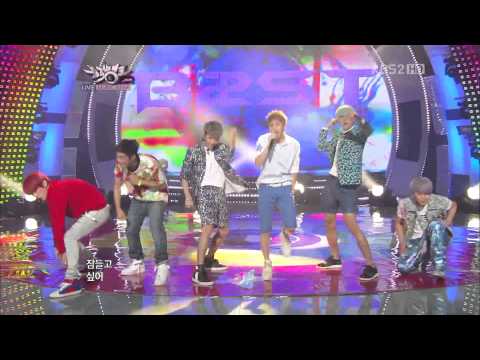 [MP4 DL] 120817 BEAST - Beautiful Night @ Music Bank