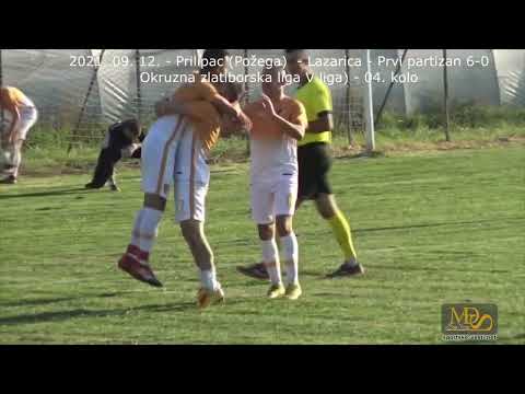 2021. 09. 12. - Prilipac - Lazarica - Prvi partizan 6-0 - OZL (V liga) - Grupa B - 04.kolo - Detalji