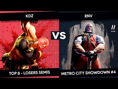 Metro City Showdown #4 - KDZ (Marisa) vs RnV (JP) - Top 8 - Losers Semis