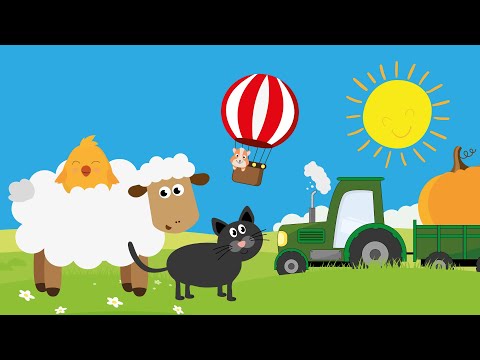 Animals, kids game from 1 year Video