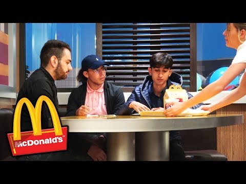 DRIVING AN EMPLOYEE CRAZY AT A JOB INTERVIEW #1 MACDONALD'S