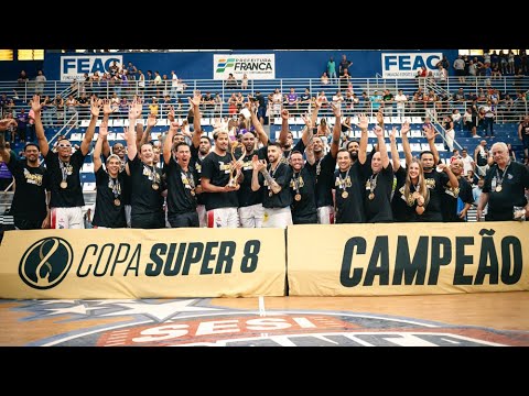 É CAMPEÃO! Sesi Franca  vence o Flamengo e conquista  a Copa Super  8  | Melhores Momentos
