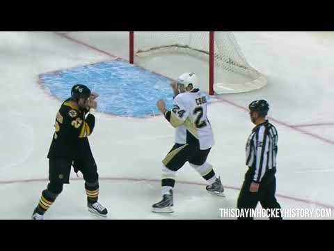 Shawn Thornton Matt Cooke-March 18, 2011