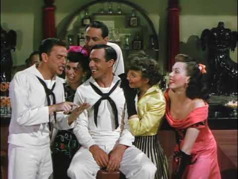 On the Town (1949) trailer still — sailors spill into New York for 24 hours of song, dance, and trouble