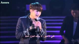 Heo Young Saeng (SS501) - Find  (Overjoyed Concert ) [Arabic Sub]
