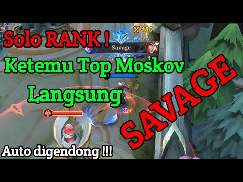 Top 1 Hero Moskov Hiper Build Tersakit, Auto SAVAGE