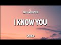 Faye Webster I Know You Lyrics