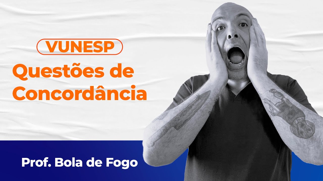 🔥Revisão TJ/SP: Resolvendo questões de Concordância da banca VUNESP🚀📚