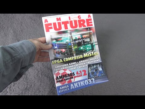 Amiga Future magazine Issue 149 Unboxing and Test