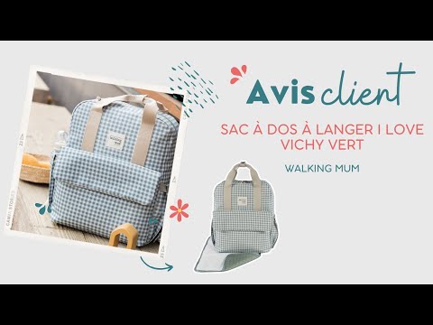 Sac repas isotherme Emily : Walking Mum - Berceau Magique