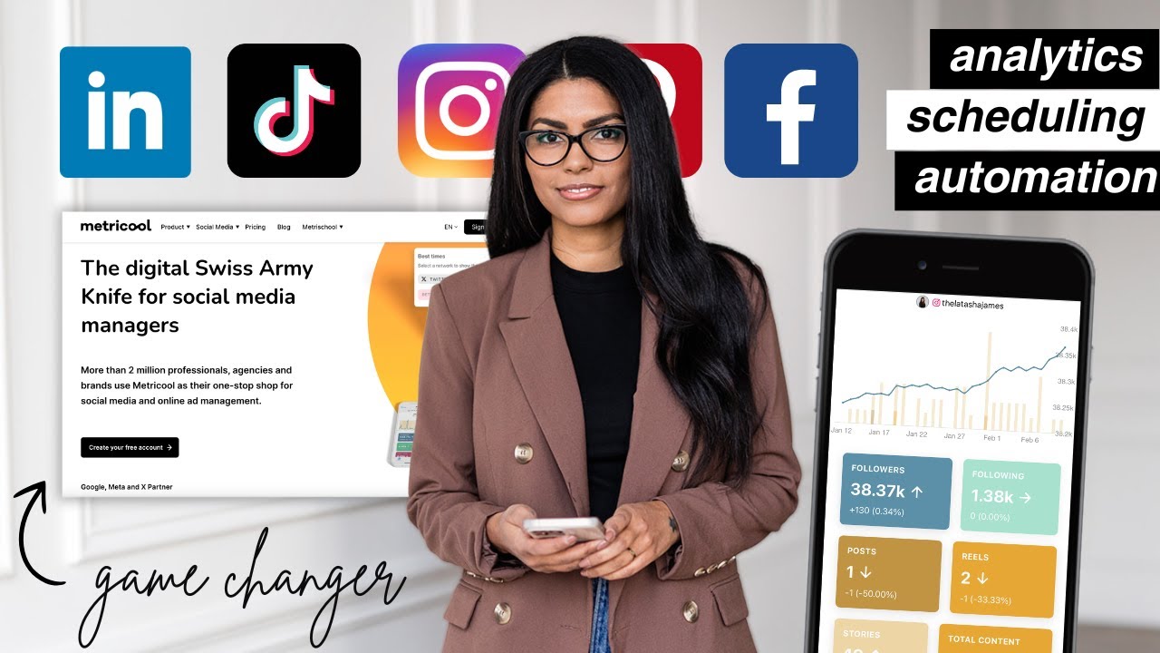 The Best Social Media Management Tool | Metricool Tutorial Updated for 2025