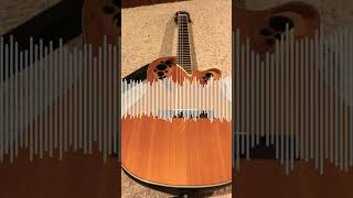 Video thumbnail for the Ovation Celebrity Elite Nylon classical guitar(with sound effects from my 2 year old) by PGW SoloGuitar