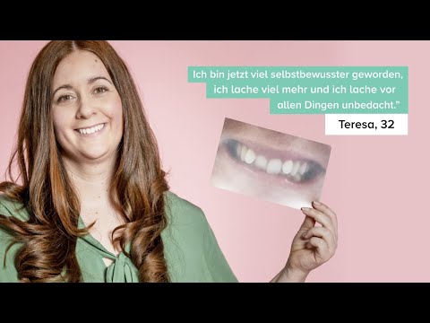 DR SMILE Zahnschiene: Mach Dich zu Deiner Nummer 1 - Teresa kann wieder unbedacht lachen